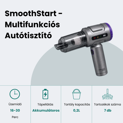 SmoothStart - Multifunkciós Autótisztító